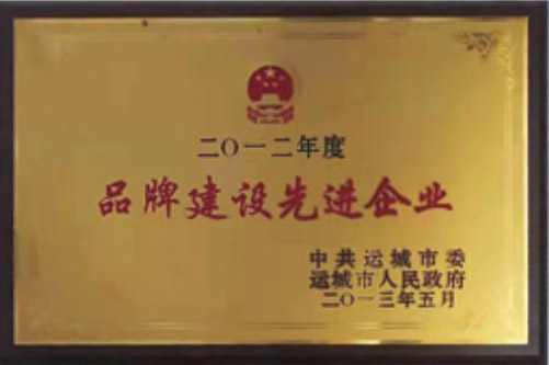 品牌建設先進(jìn)企業(yè)